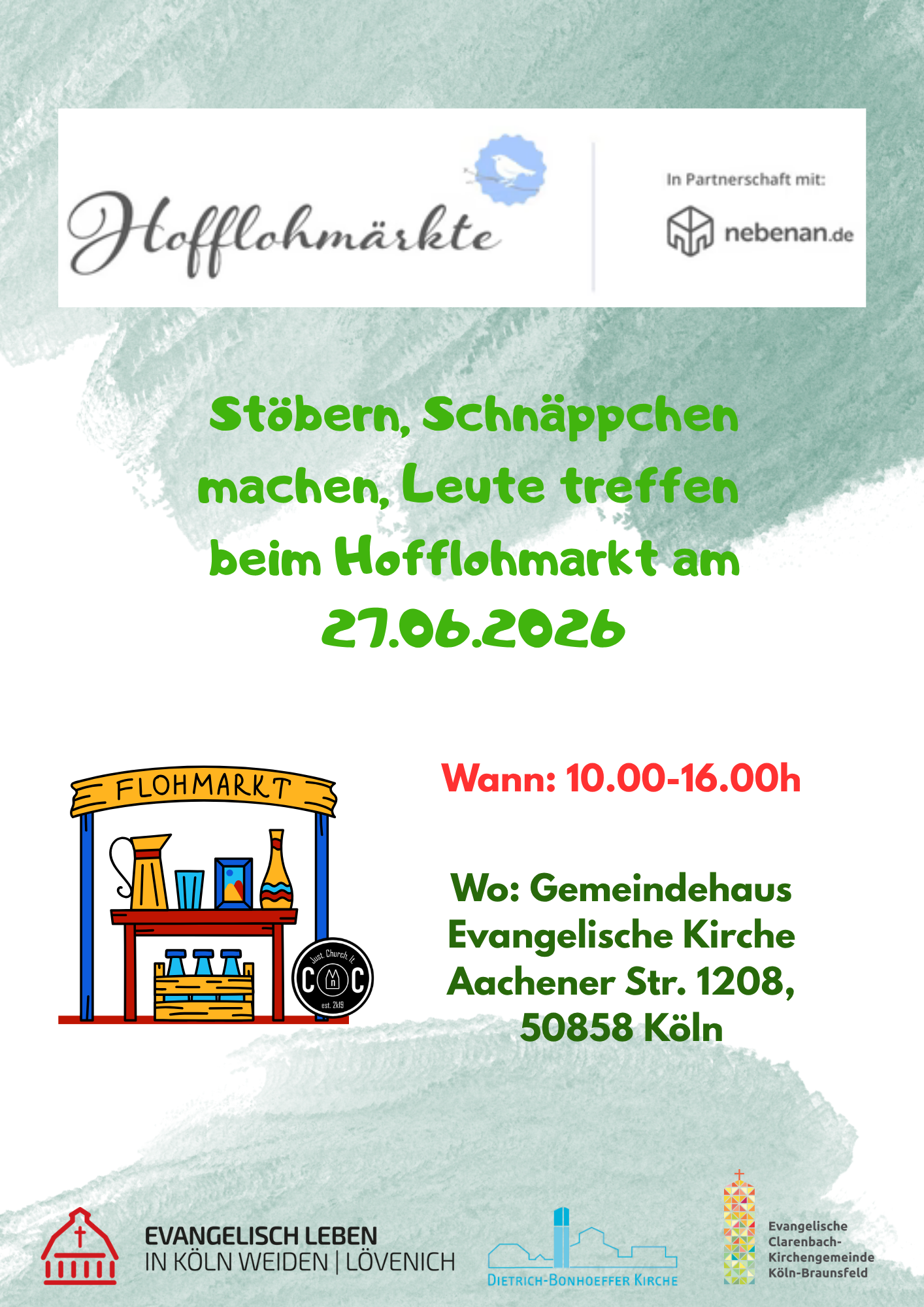 Hofflohmarkt am 27.06. in Weiden