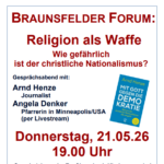 Gesprächsabend am 21.05.26 im Rahmen des Braunsfelder Forums