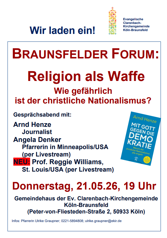Braunsfelder Forum am 21.05.2026