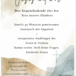 Gesprächsabende im September